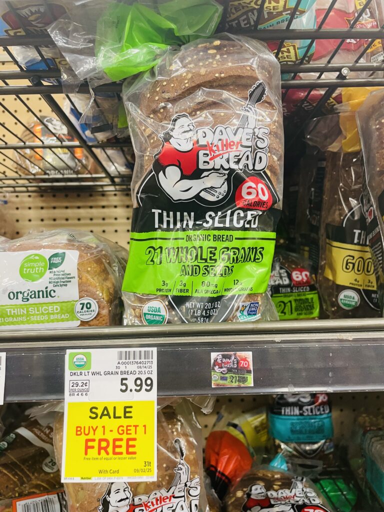 dave's killer bread kroger shelf image (3)