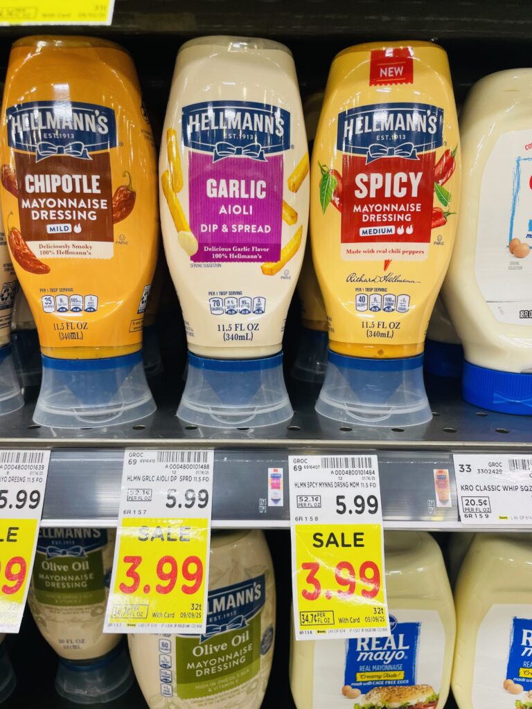 hellmann's mayo kroger shelf image (1)