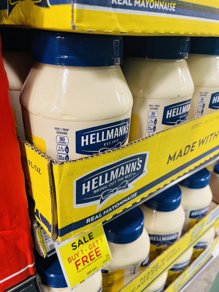 hellmann's mayo kroger shelf image (1)