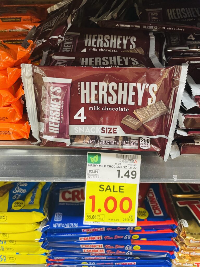 hershey's bars kroger shelf image (1)