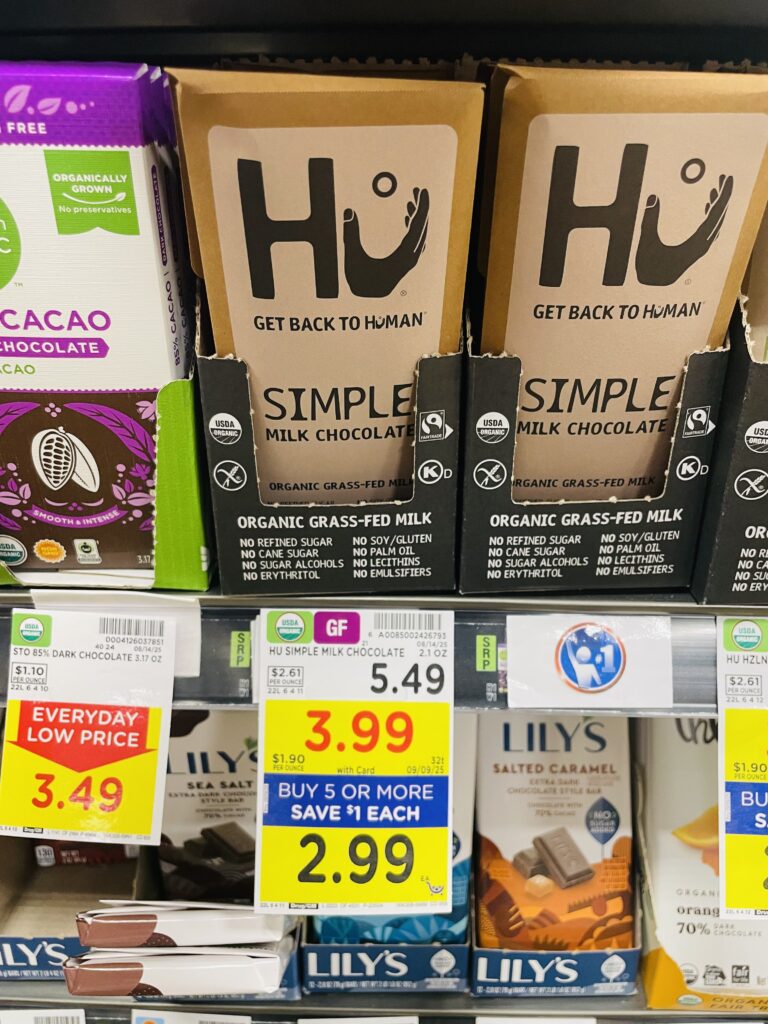 hu chocolate bars kroger shelf image (1)