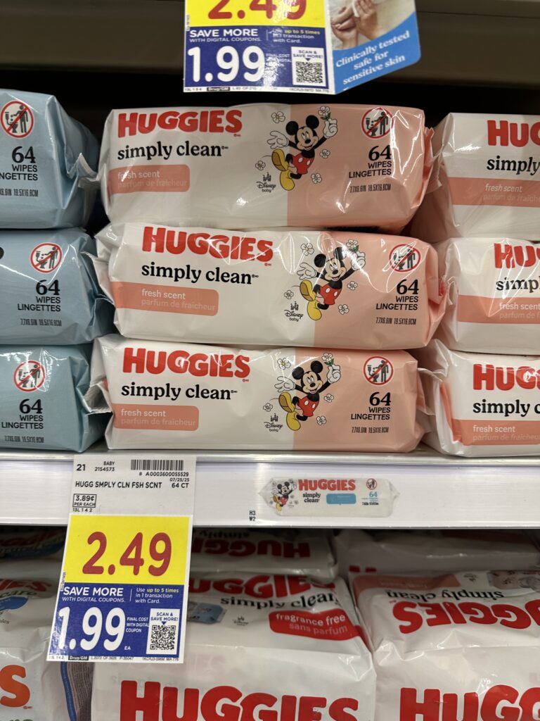 huggies single wipes kroger shelf image (1)