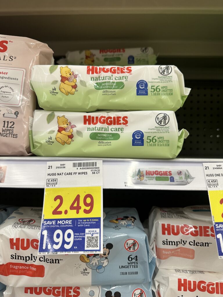 huggies single wipes kroger shelf image (1)
