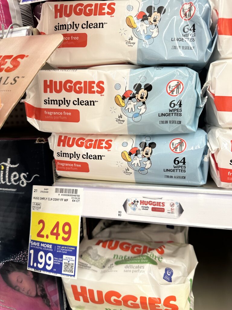 huggies single wipes kroger shelf image (1)