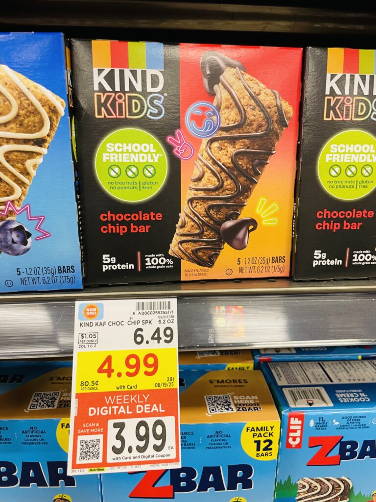 kind kids bars kroger shelf image (1)