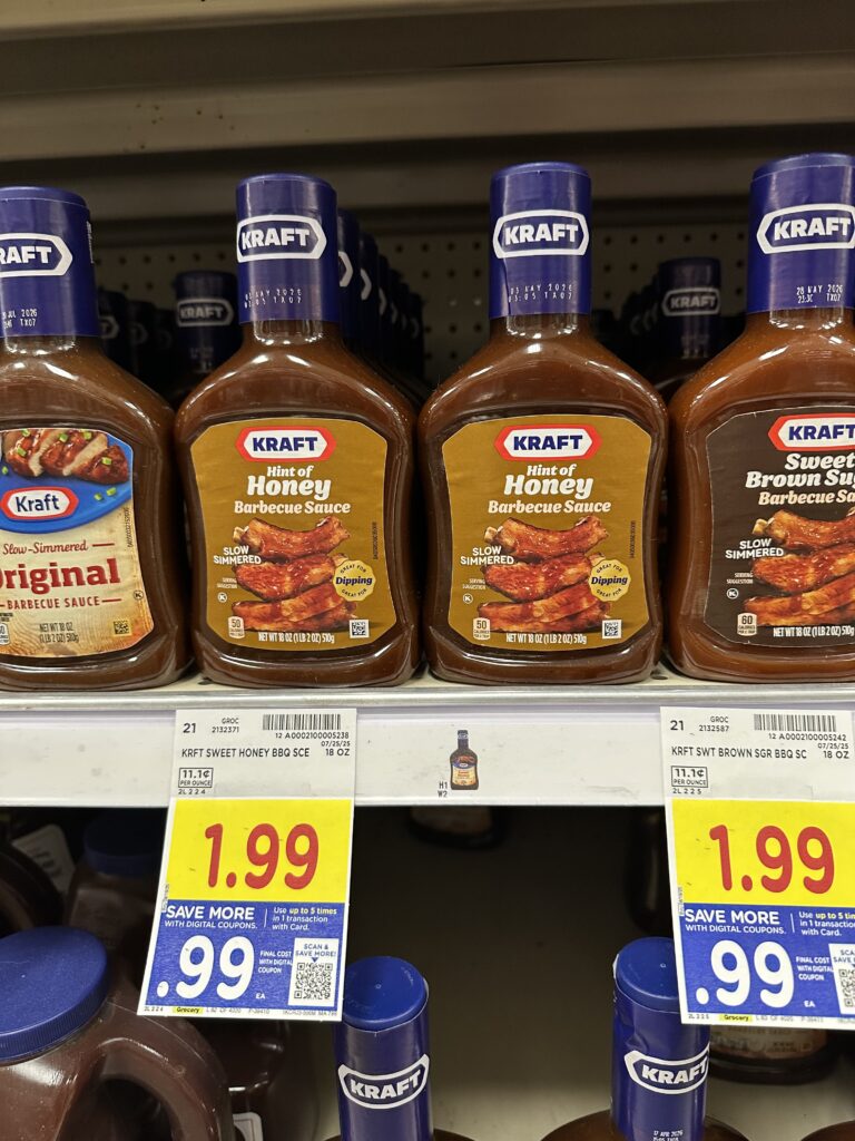 kraft bbq sauce kroger shelf image (1)