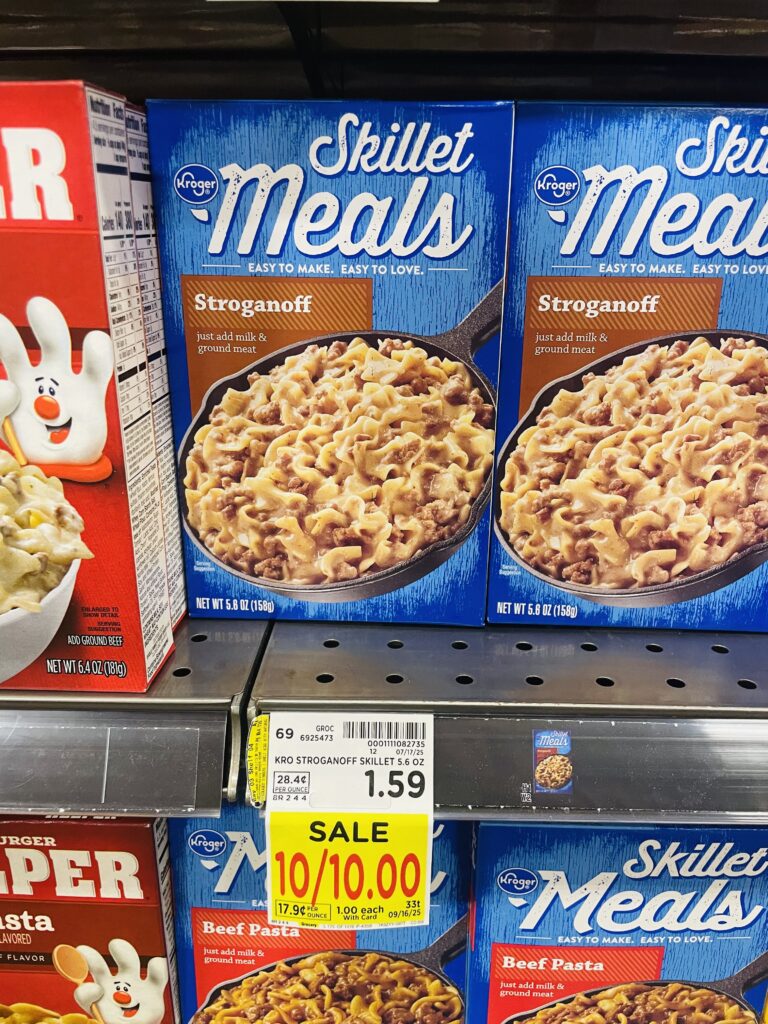kroger skillet meals shelf image (1)