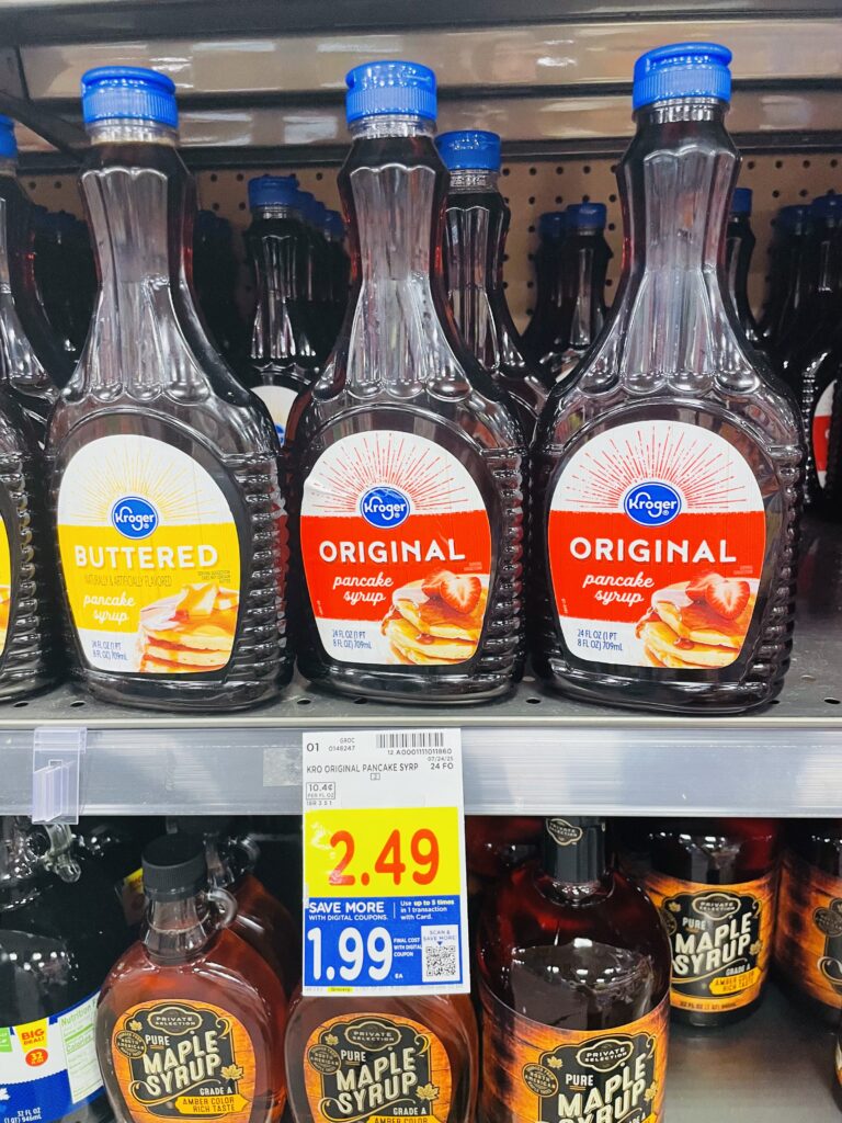 kroger syrup shelf image (1)