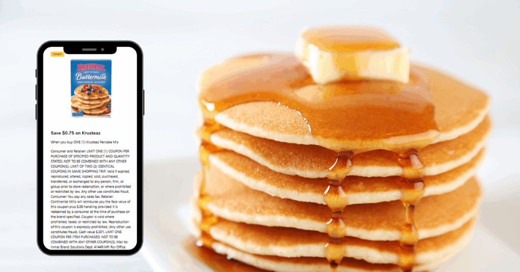 krusteaz pancake kroger digital coupon