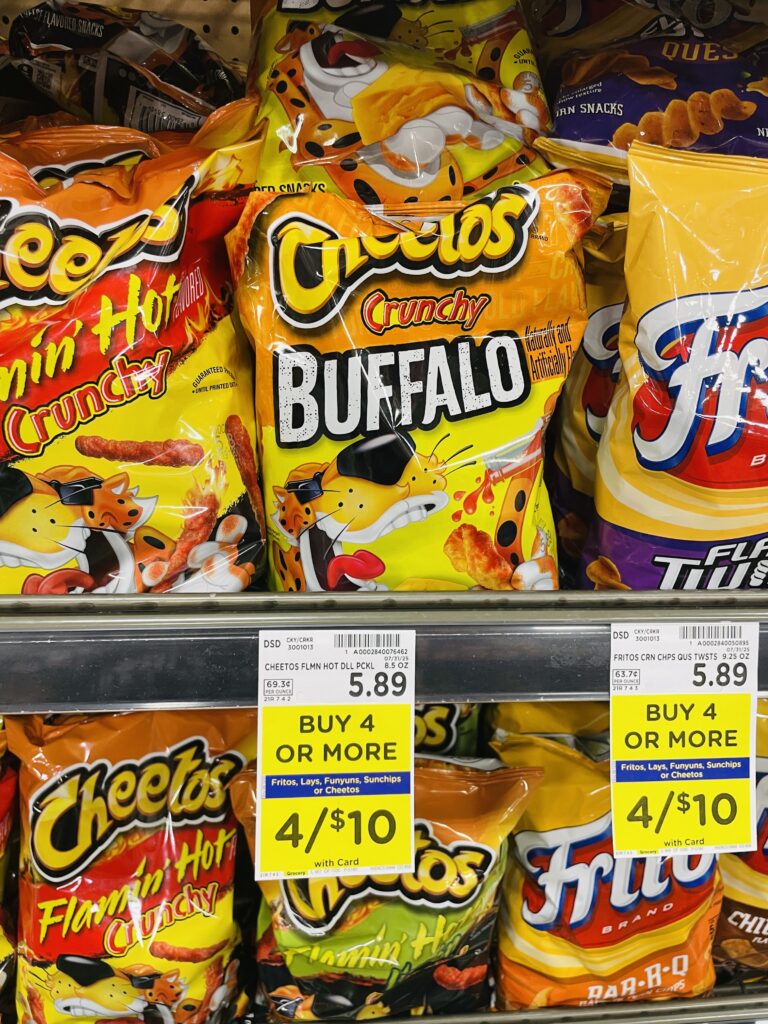 lay's cheetos fritos kroger shelf image (1)