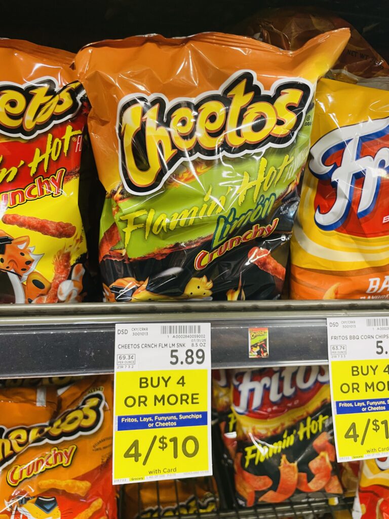 lay's cheetos fritos kroger shelf image (1)