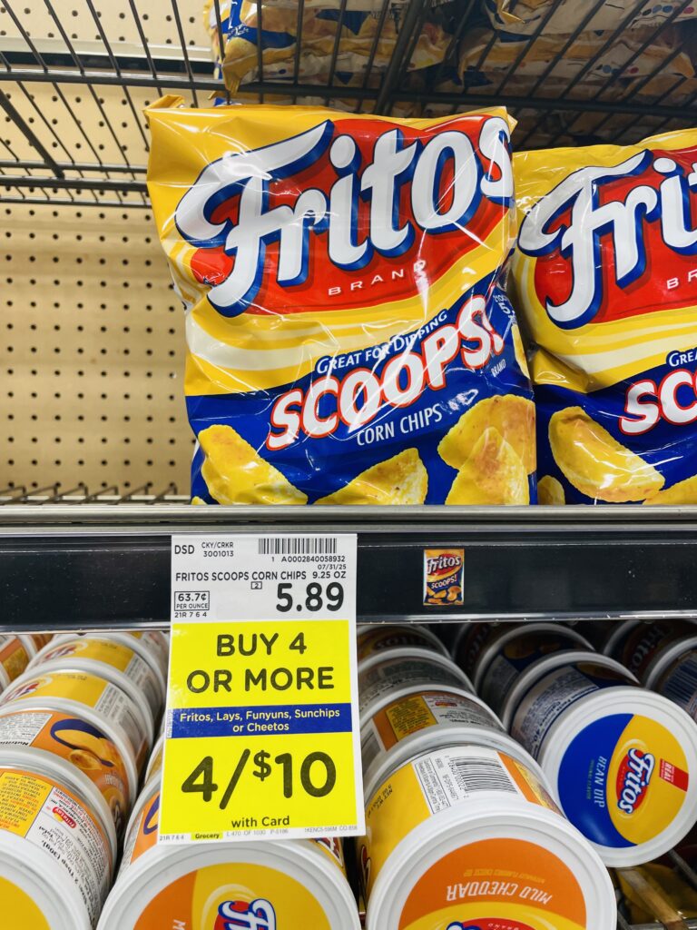 lay's cheetos fritos kroger shelf image (1)