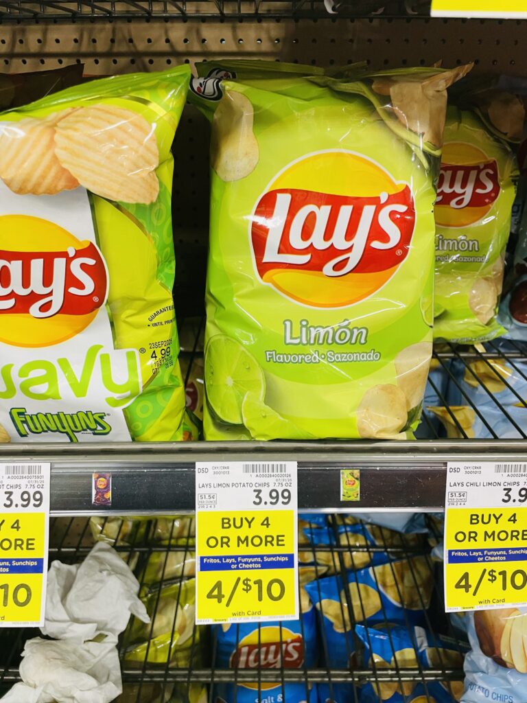 lay's cheetos fritos kroger shelf image (1)