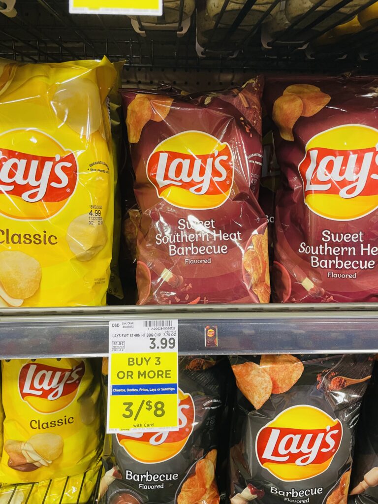 lays doritos fritos kroger shelf image (1)