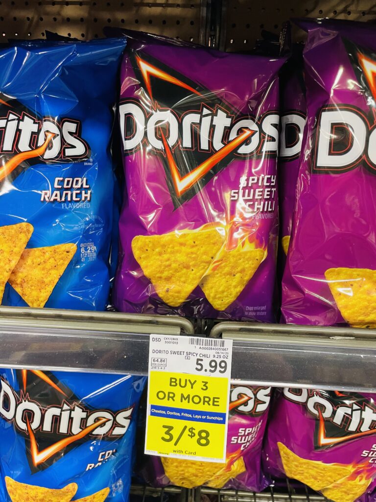 lays doritos fritos kroger shelf image (1)