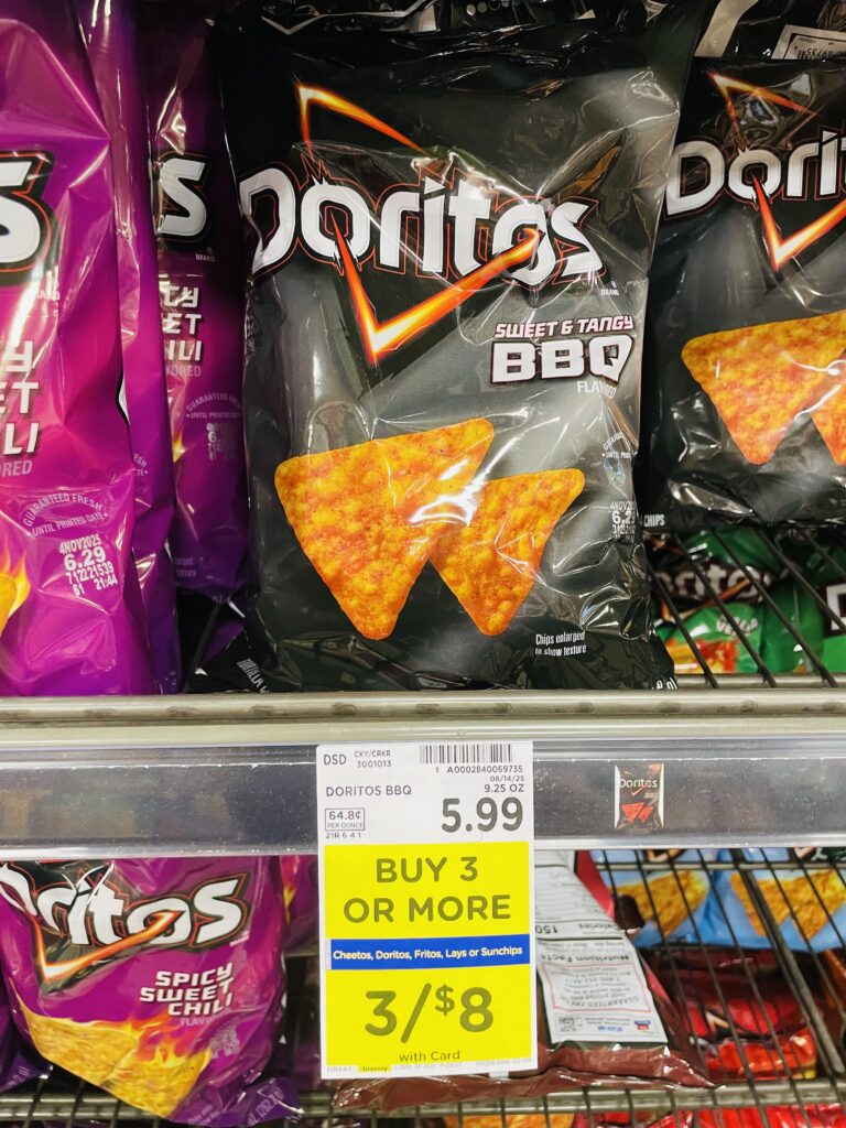 lays doritos fritos kroger shelf image (1)