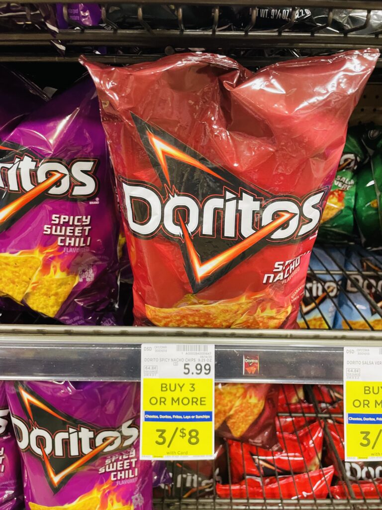 lays doritos fritos kroger shelf image (1)
