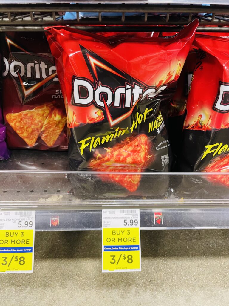 lays doritos fritos kroger shelf image (1)