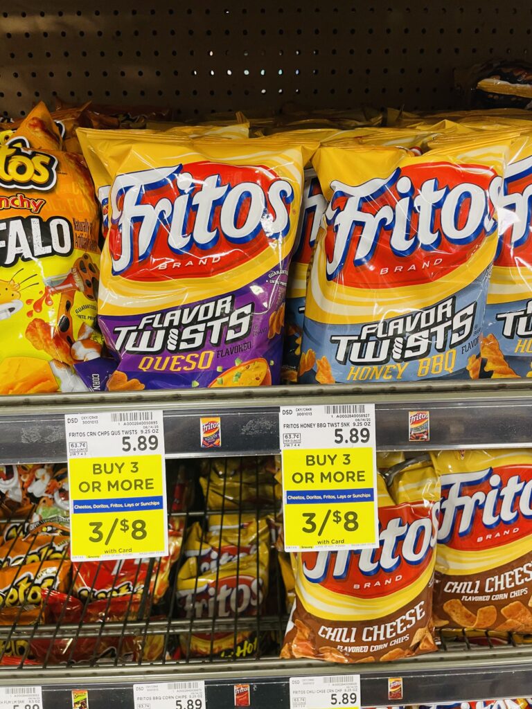 lays doritos fritos kroger shelf image (1)