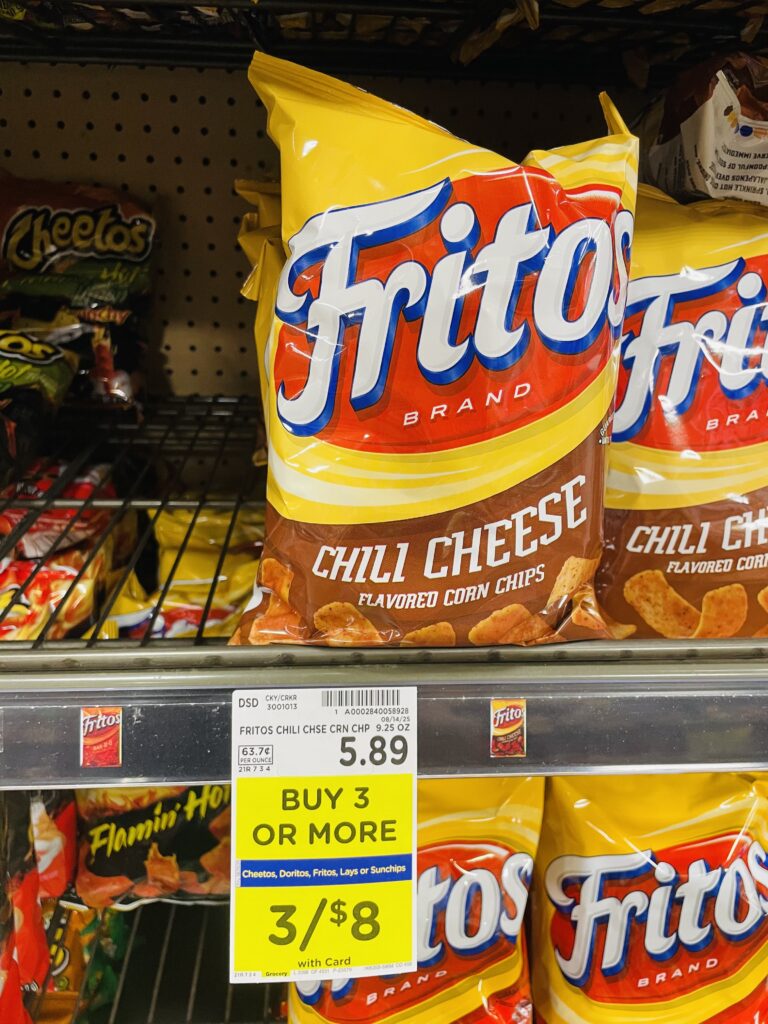 lays doritos fritos kroger shelf image (1)