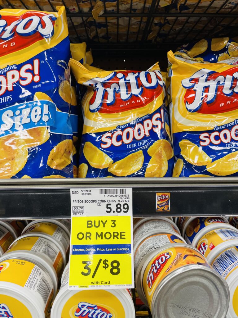 lays doritos fritos kroger shelf image (1)