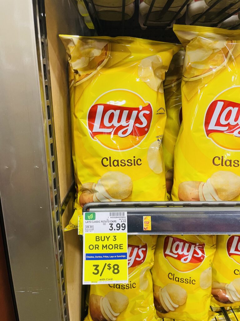 lays doritos fritos kroger shelf image (1)