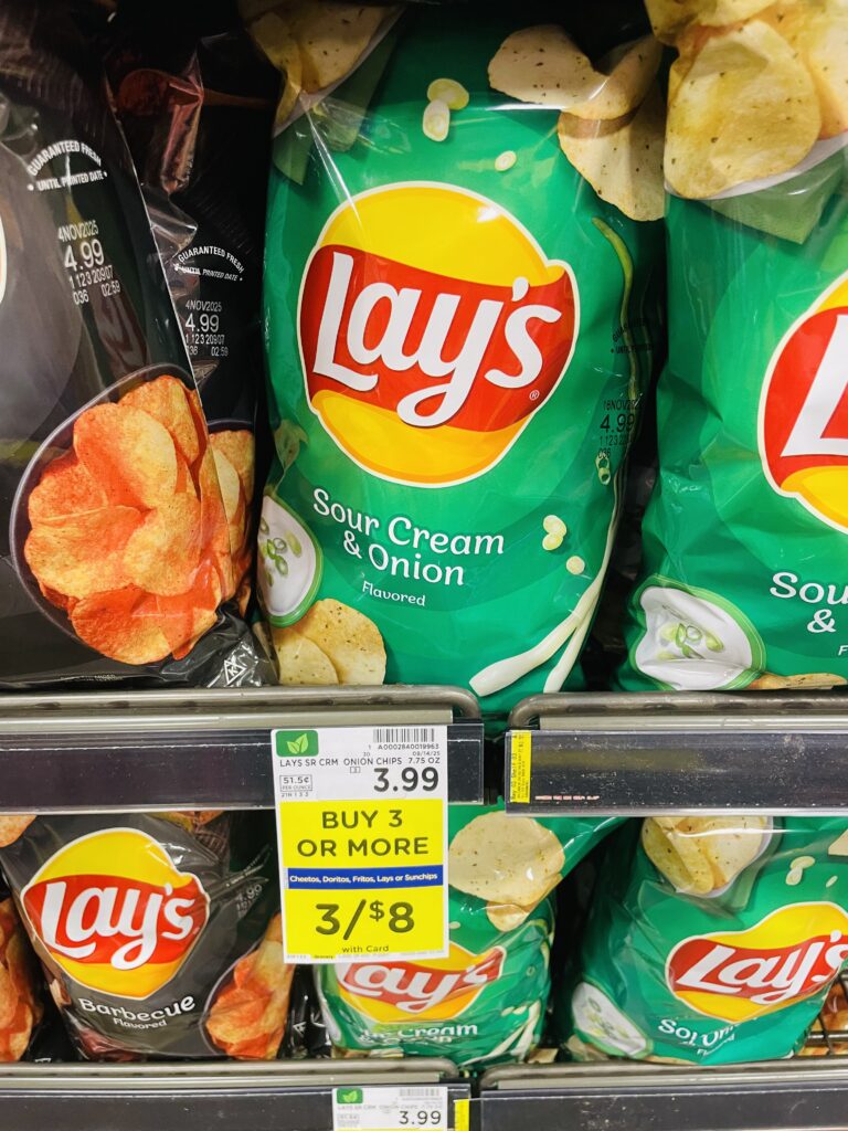 lays doritos fritos kroger shelf image (1)