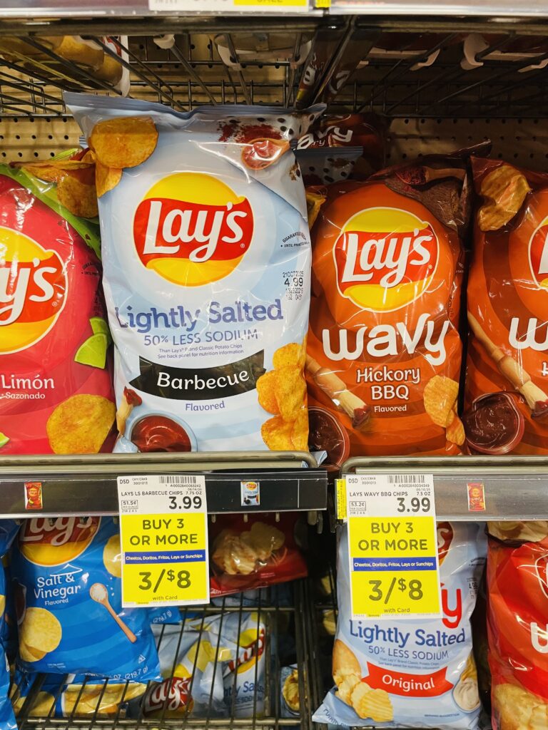 lays doritos fritos kroger shelf image (1)