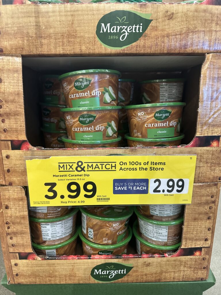 marzetti caramel dips kroger shelf image (1)