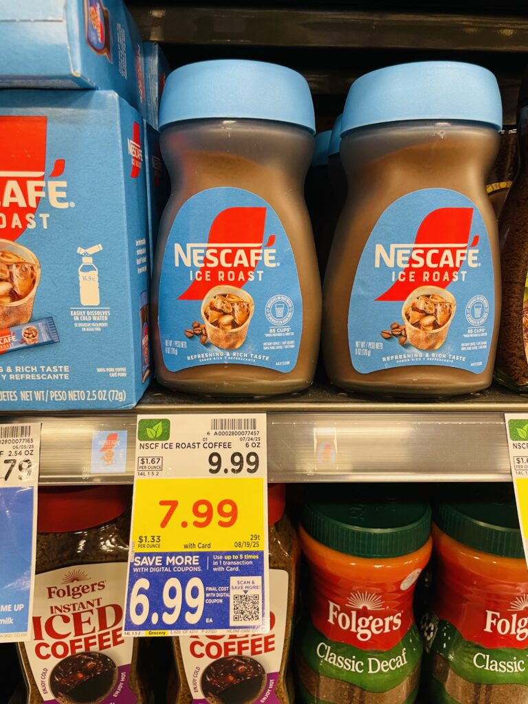 nescafe instant coffee kroger shelf image (1)