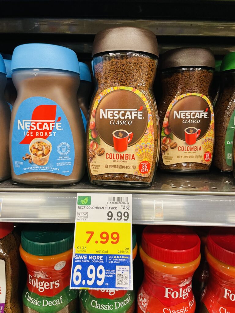 nescafe instant coffee kroger shelf image (1)