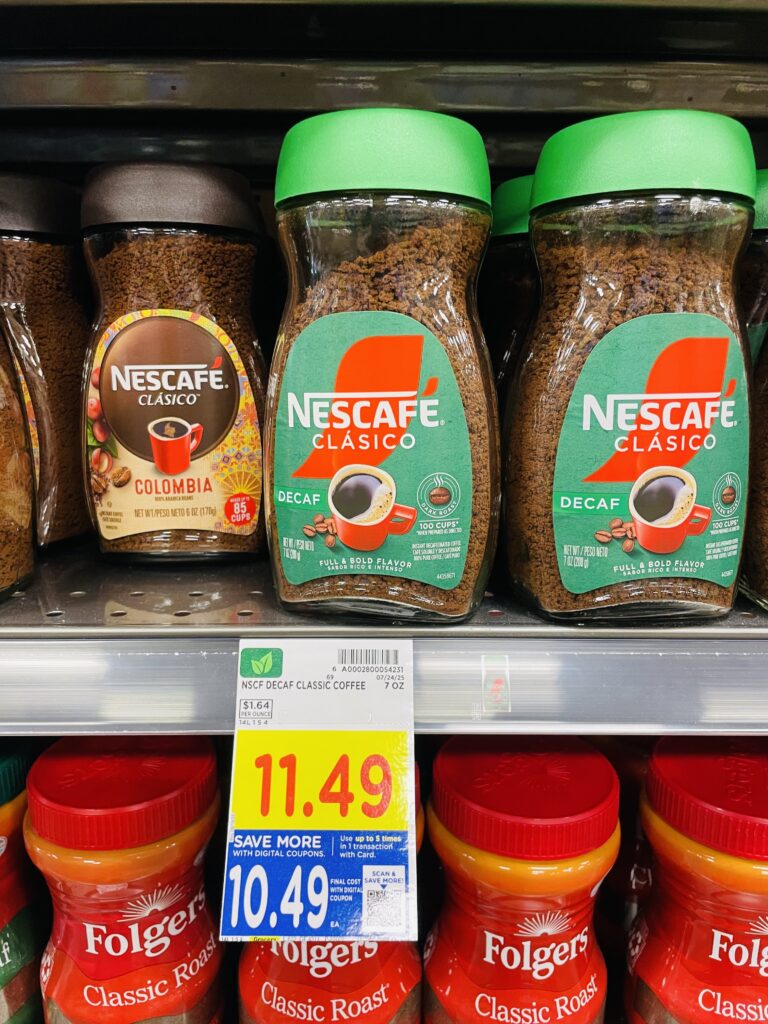 nescafe instant coffee kroger shelf image (1)