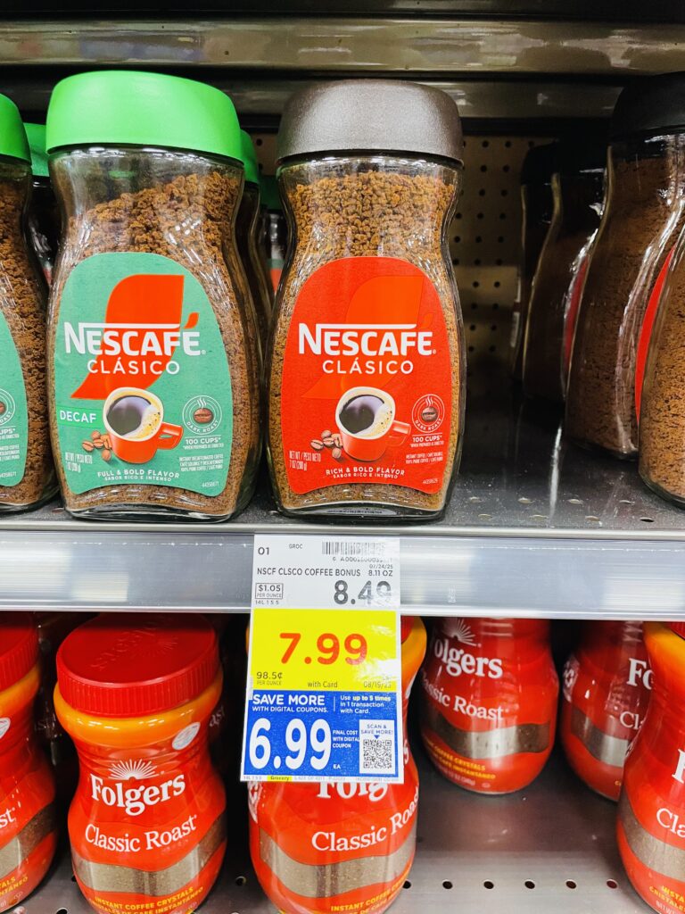 nescafe instant coffee kroger shelf image (1)
