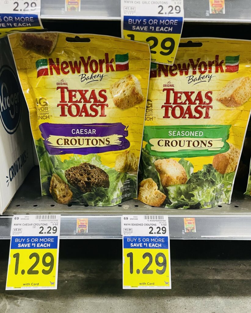 new york bakery texas toast croutons kroger shelf image (1)