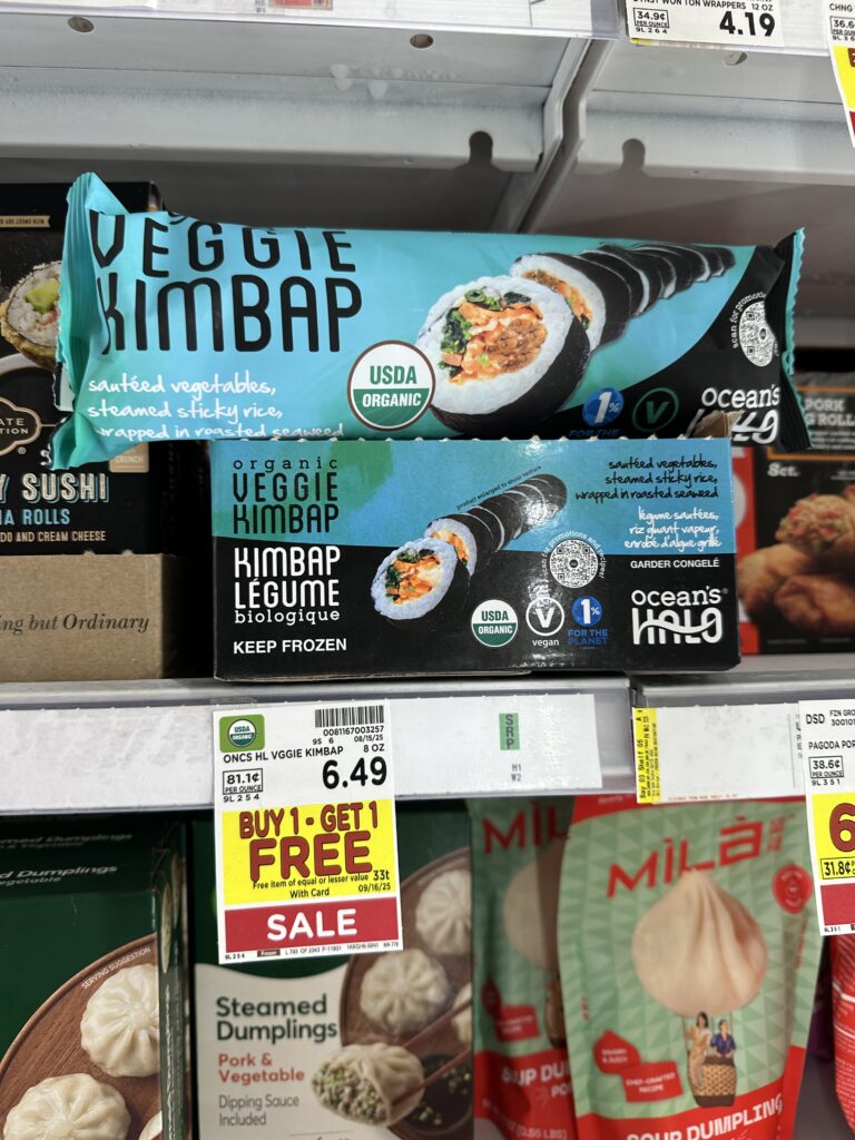 ocean's halo kimbap kroger shelf image (1)