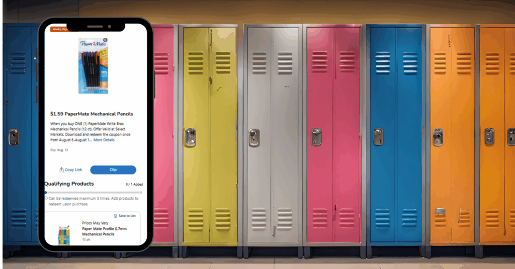 papermate mechanical pencils kroger digital coupon