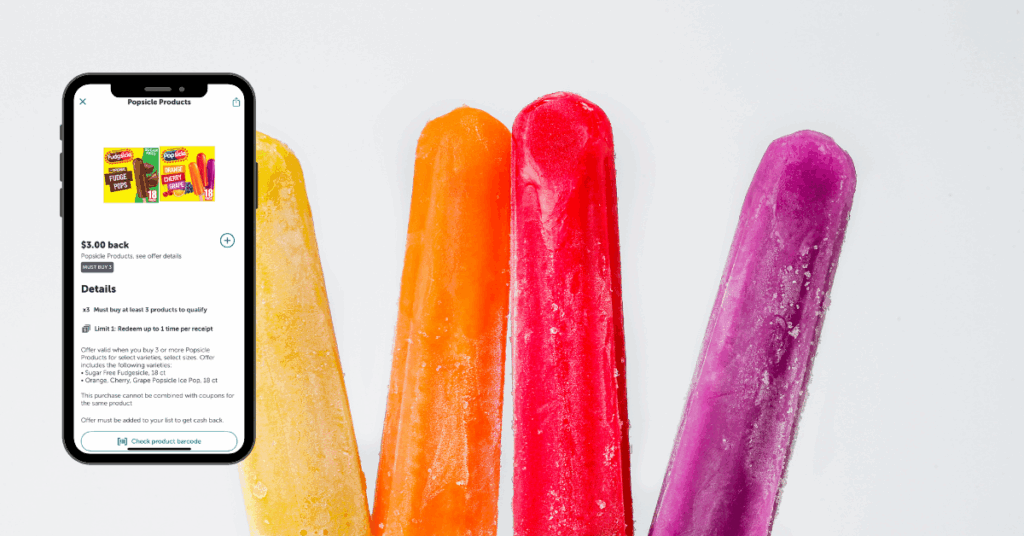 popsicle ibotta rebate kroger