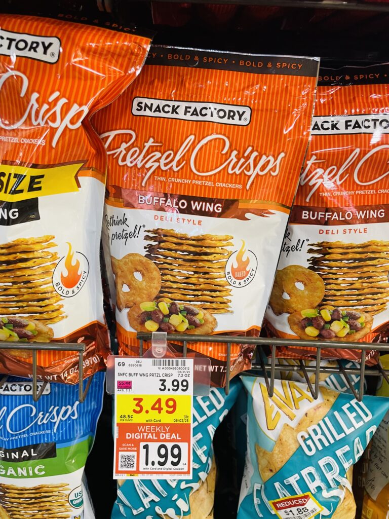 snack factory pretzel crisps kroger shelf image (1)