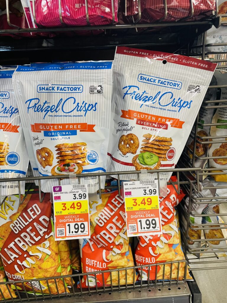 snack factory pretzel crisps kroger shelf image (1)
