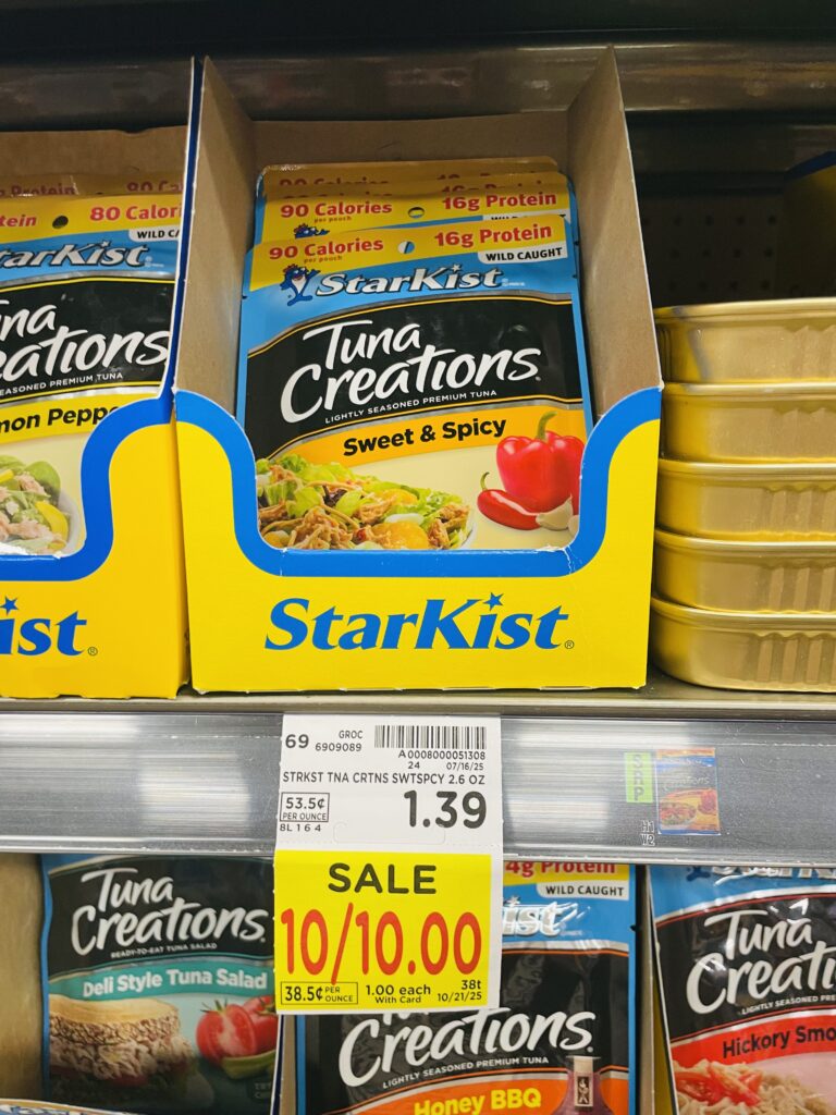 starkist tuna kroger shelf image (1)