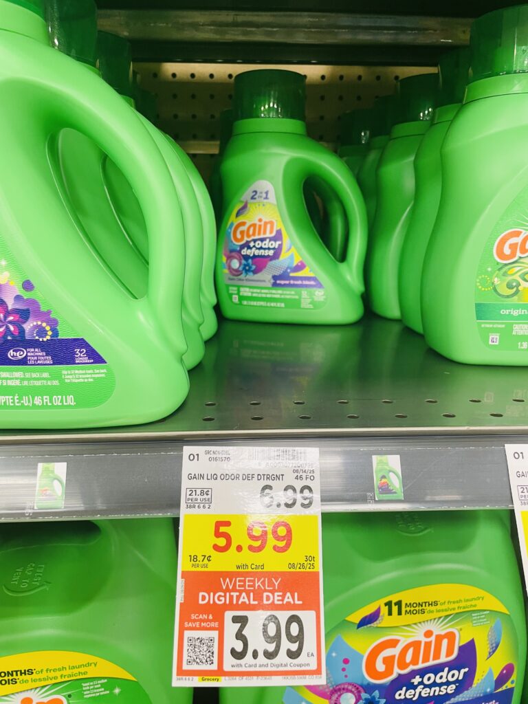tide and gain kroger shelf image (1)