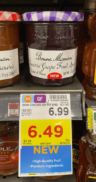 Bonne Maman Kroger Shelf image