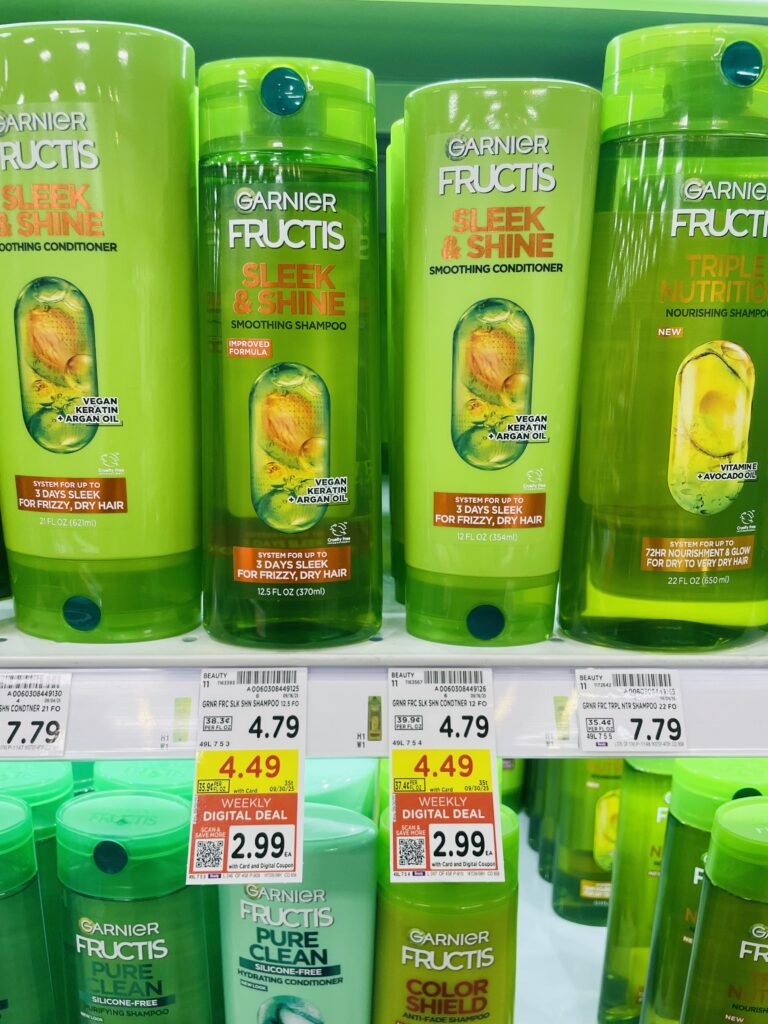Garnier Fructis Kroger Shelf Image