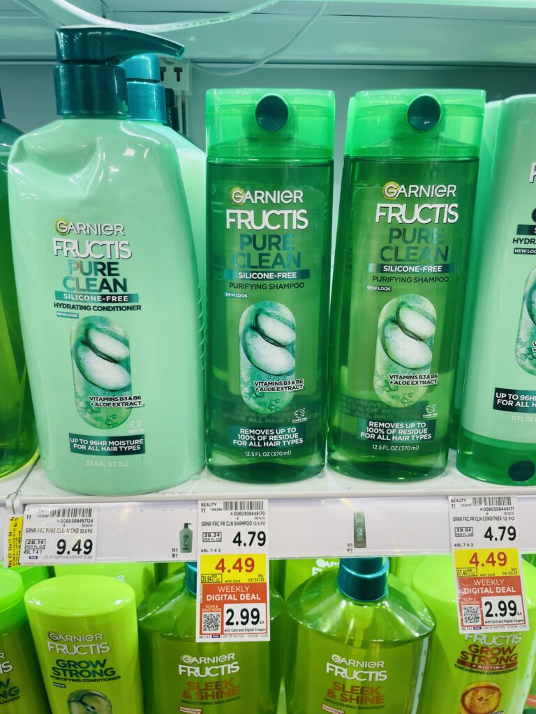 Garnier Fructis Kroger Shelf Image