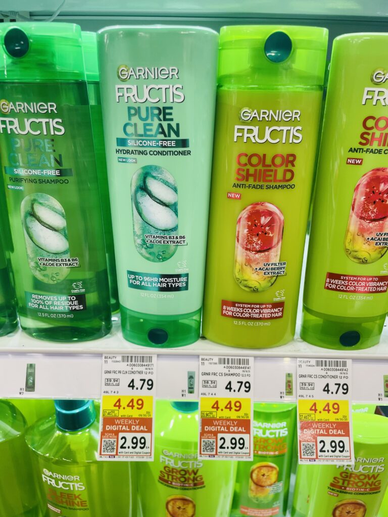 Garnier Fructis Kroger Shelf Image
