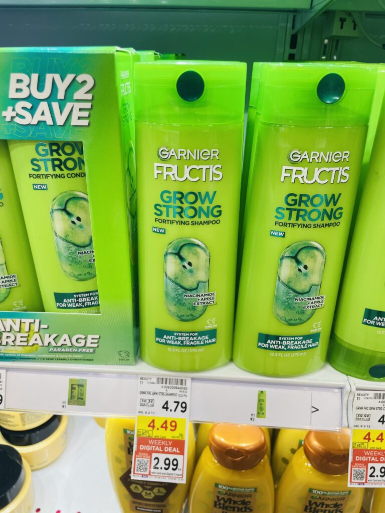 Garnier Fructis Kroger Shelf Image