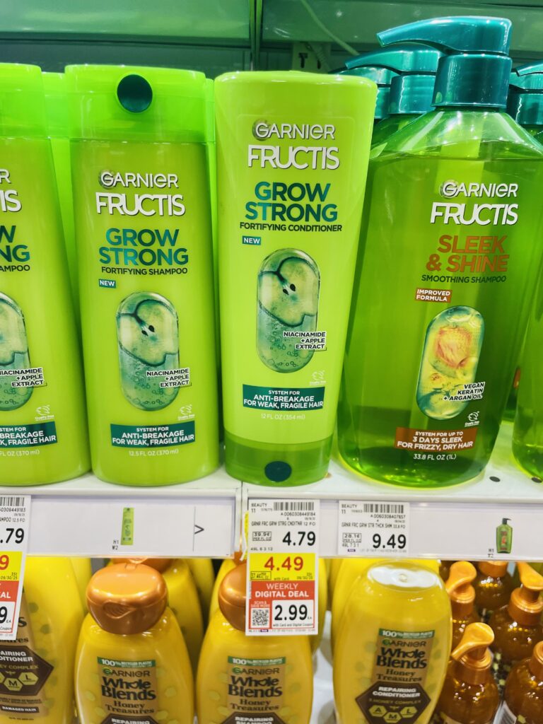 Garnier Fructis Kroger Shelf Image
