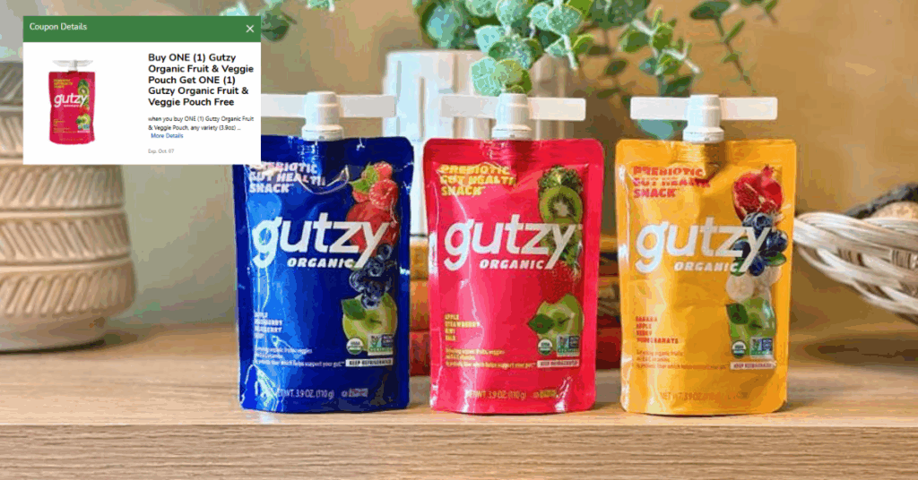 Gutzy Organic Kroger Digital Coupon