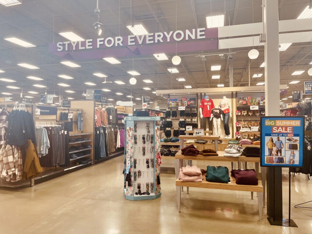 kroger shoe and apparel