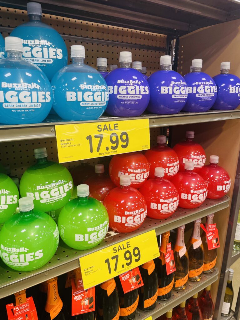 Buzzballz Kroger Shelf Image